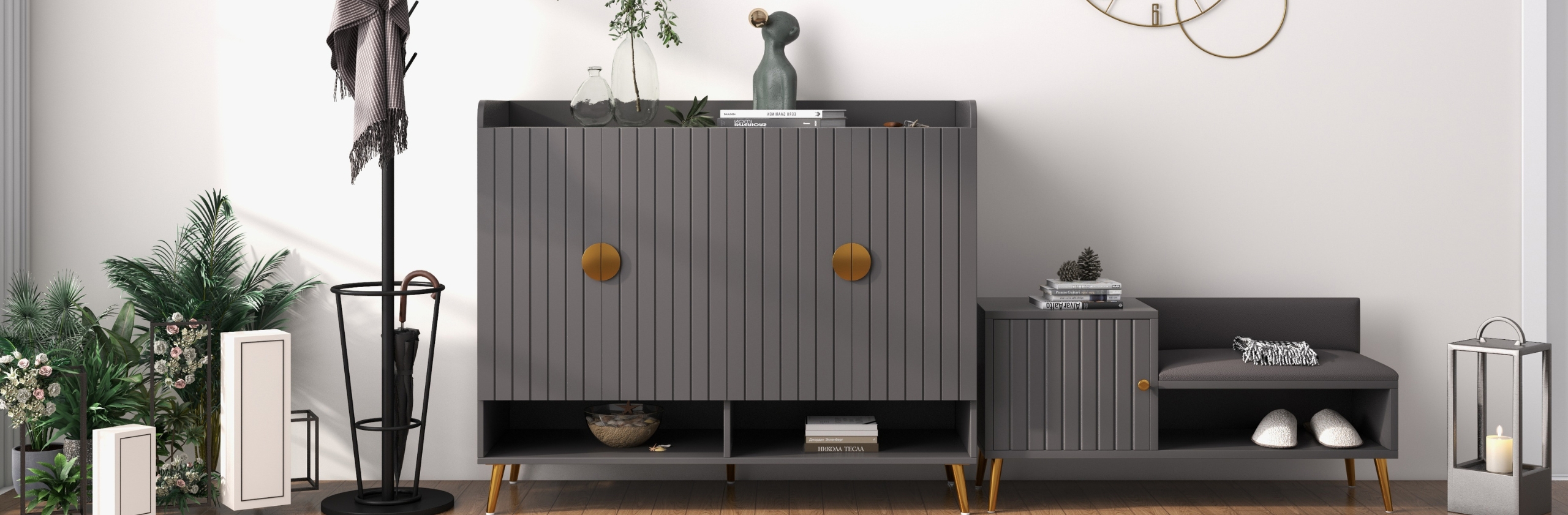 Custom Shoe Cabinets & Entryway Storage Units in Dubai