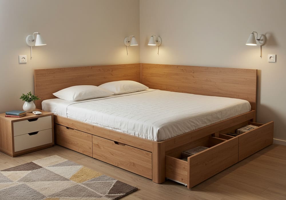 Wooden Furniture for Small Apartments in Dubai